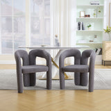 Coolmore Contemporary Designed Accent / Dining Chair With Armrests