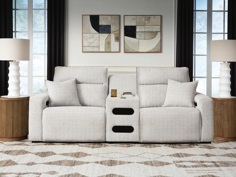Modmax II Power Reclining Sectional with Audio Console