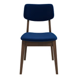 Carlos - Solid Back Side Chair (Set of 2)