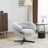 Modern Chenille Office Chair With 360 Degree Swivel