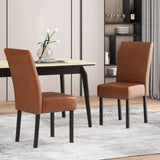 Pertica - Dining Upholstered Armless Chairs (Set of 2)