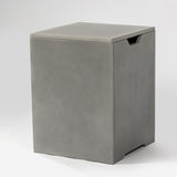 Modern Square Propane Tank Cover Holder With Multi Functional Utility - Gray