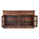 Glazed Sideboard - Walnut