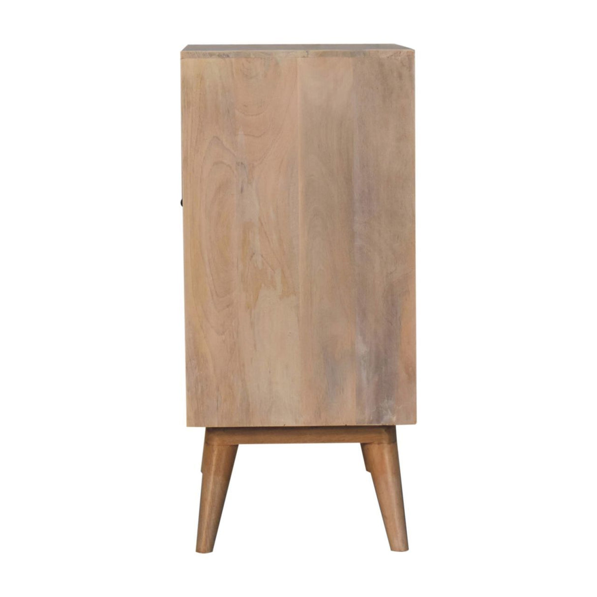 Hourglass Carved Cabinet - Marble