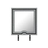 Isaiah - Mirror With Upholstered Frame And LED Lighting