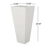 Outdoor Modern Cast Stone Planter