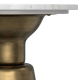 Leyla - Side Table - Antique Brass