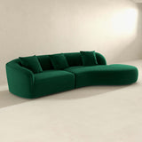Elijah - Japandi Style Curvy Sectional Sofa
