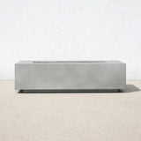 Modern Concrete Design Propane Outdoor Fire Pit Table