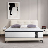 12" Hybrid Mattress Individual Pocket Spring, 7 Zoned Memory Foam