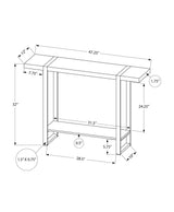 Accent Console Table For Entryway, Design Style