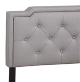 Button Tufted Bed Charming For Cozy Spaces