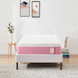 12" Hybrid Mattress With Individual Pocket Spring, Comortable Memory Foam