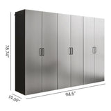Astro Series - Garage Cabinet Set - Metallic Gray