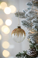 Christmas Ball Ornaments, Decorative Hanging Ball Christmas Tree Ornaments For Holiday Party Decorations