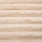 Plush Oversized Double Chaise Lounge Sofa Bed With USB Ports And Cup Holders