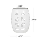 Large Metal End Table