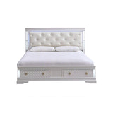 Verona - Bed With LED Accent Lighting, 2 Drawers