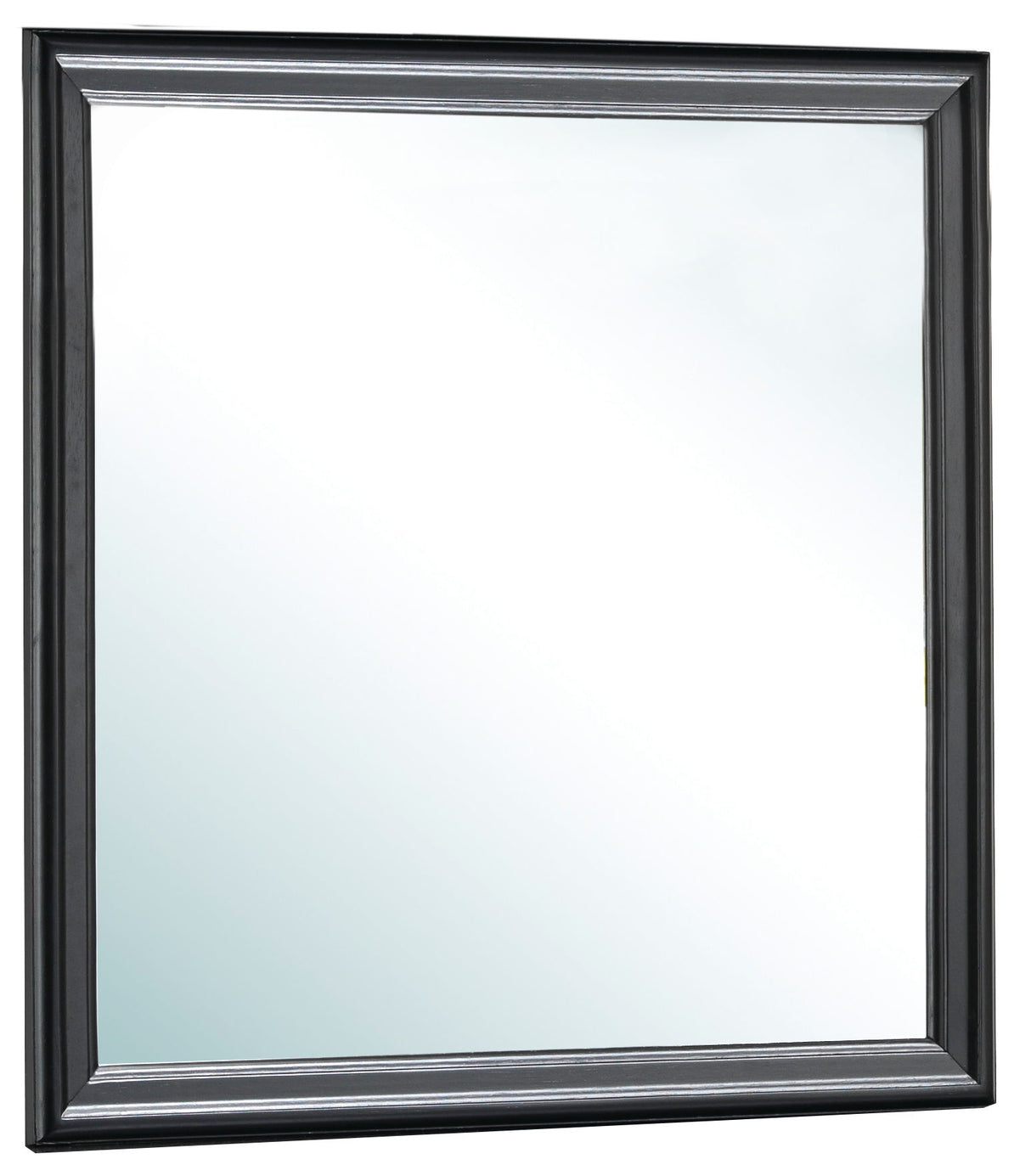 Elegant Traditional Wall Mirror - Black
