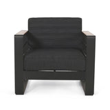 Giovanna - Club Chair Set With Aluminum Frame