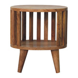 Ariella - Single Shelf Nightstand - Oak