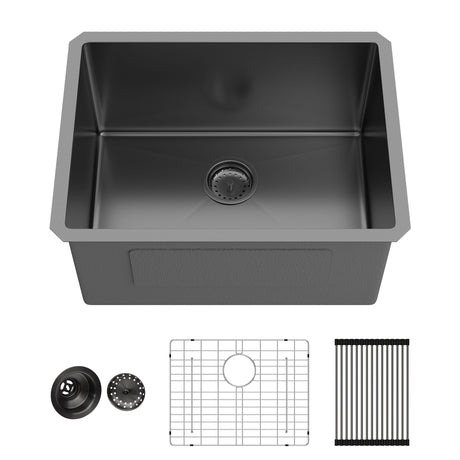 Undermount Kitchen Sink With Deep Single Bowl