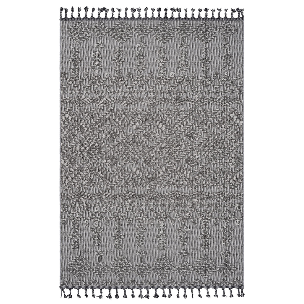 Guros - 6' X 9' Traditional Indoor / Outdoor Area Rug - White