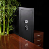 9.33 Cubic Ft Tall Biometric Rifle Safe - Black