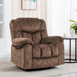 Swivel And Rocking Recliner Chair With Massage And Heating