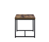 Bob - End Table - Weathered Oak / Black