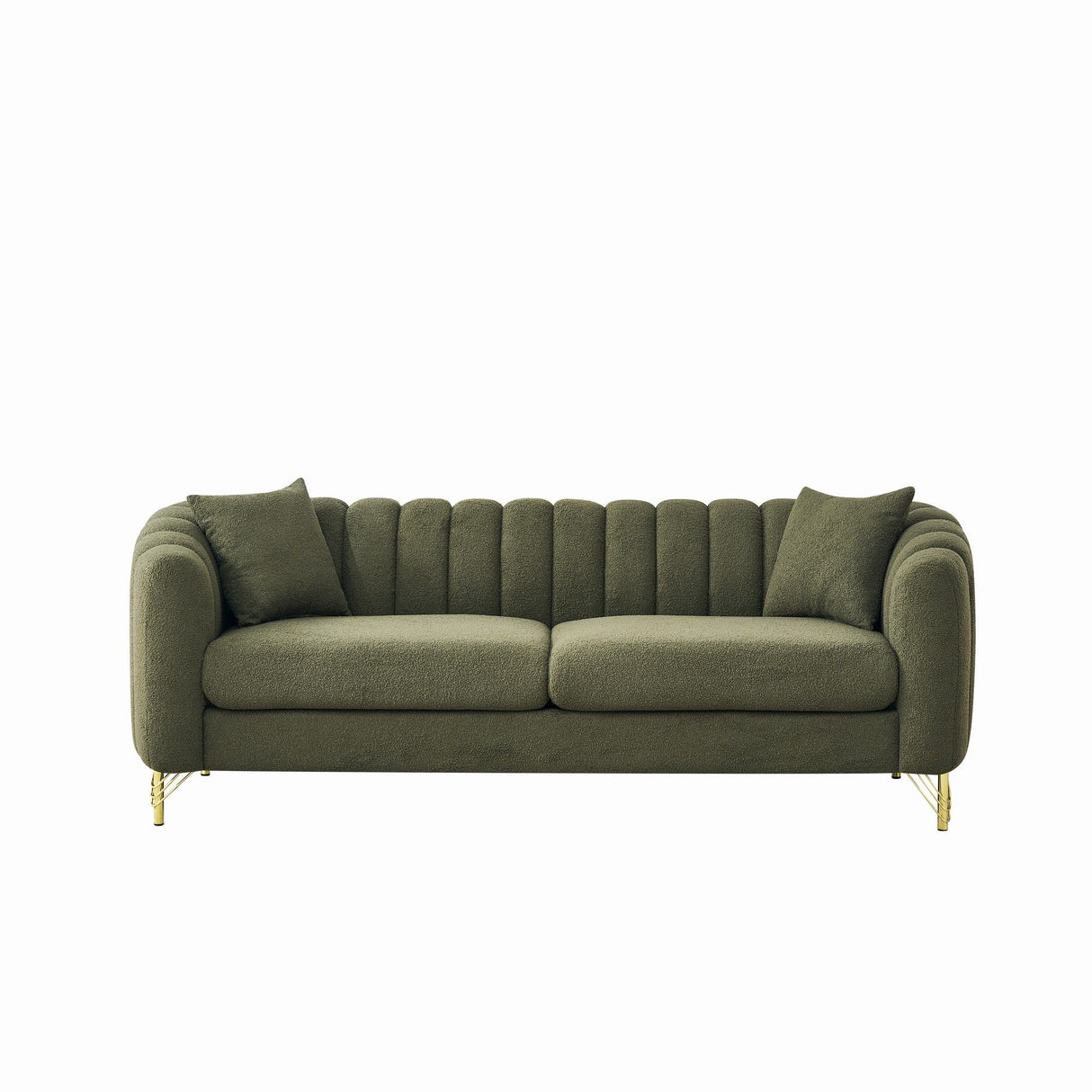 Tufted Oversized Sofa For Living Spaces