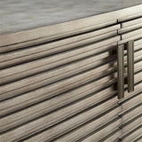 Fancy Design Chest With Ample Storage - Gray