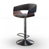 Lowell - Multi-Functional Adjustable Swivel Bar Stool