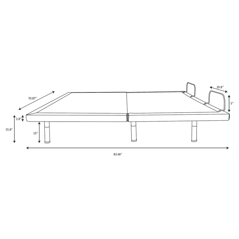 Negan Adjustable Bed Base