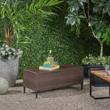 Rupert - Storage Unit Resin Wicker Outdoor