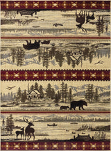 Nature's Nest - GC_CBL3005 Lodge Area Rug