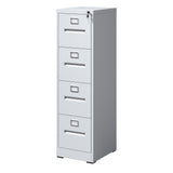 Premium Drawer File Cabinet With Lock, Metal Vertical Design, A4 Legal / Letter Size