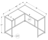 Corner Accent Console Table For Entryway, Contemporary & Modern - Black