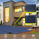 Pool Safety Cover, Fits 18 X 36Ft Rectangular Inground Winter Swimming Pools, High Strength Mesh - Blue