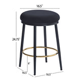 Stylish Design Counter Stools (Set of 2)