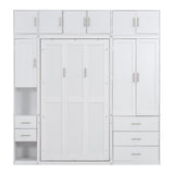 Murphy Bed With Lockers And Wardrobes