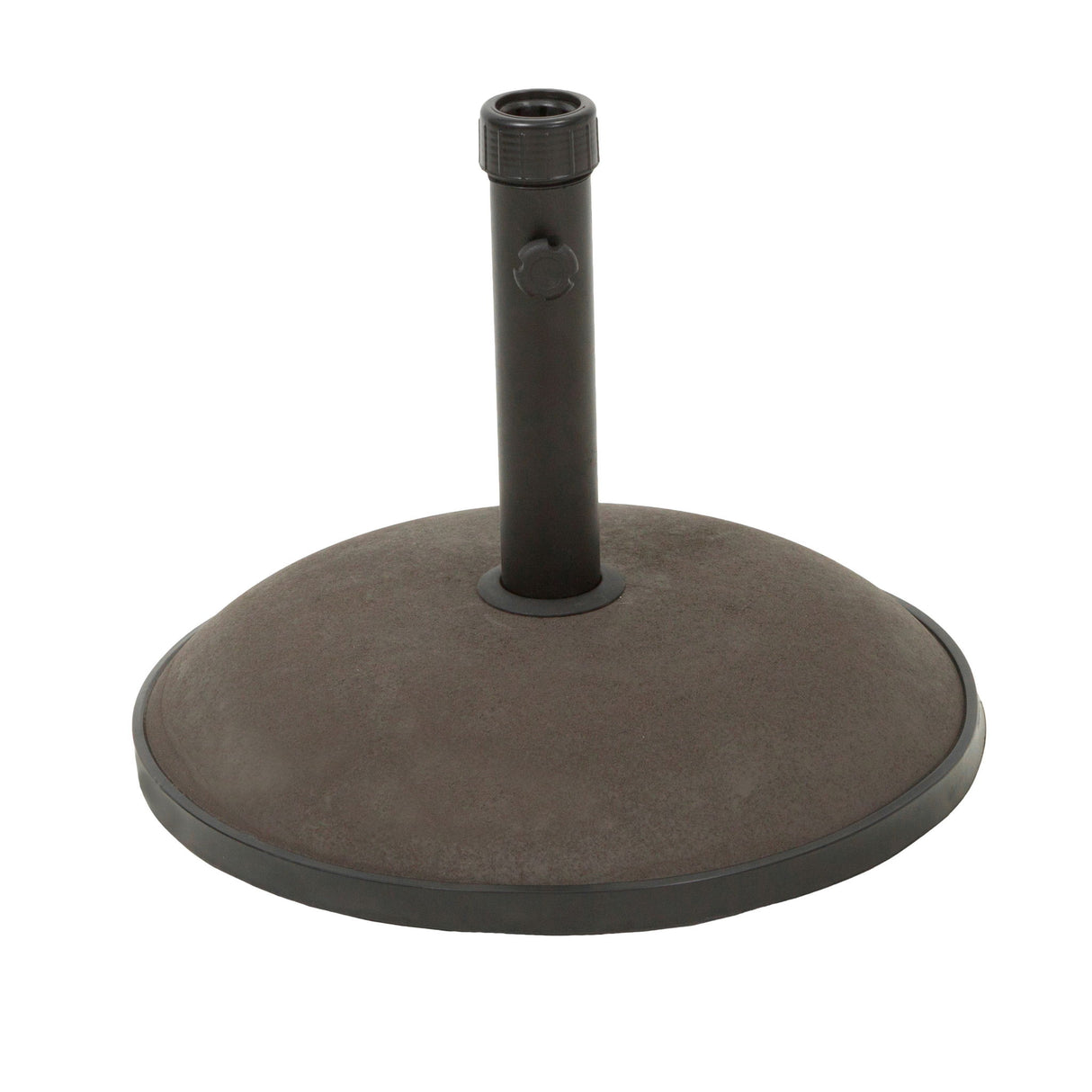 Holder Round Umbrella Base 33 Lbs Concrete - Brown