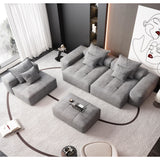 Modern Oversized Diy Combination Modular Sectional Sofa With Pillows