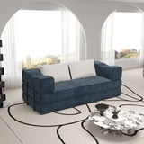 3 Seat Folding Floor Couch & King Size Bed Mattress