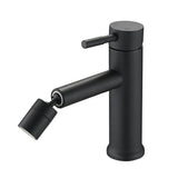 2 Mode Bathroom Faucet With 360 Degree Rotating Aerator For Sink