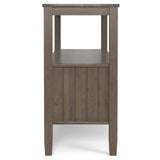Lev - Console Table - Smoky Brown