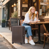 20" / 24" / 28" 3 Pieces / Set Spinner Wheel Luggage, Carry On Suitcase, Matching Color, TSA Combination Lock