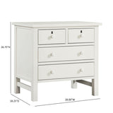 Georgina - 4 Drawer Storage Nightstand