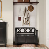 Amherst - Small Transitional Entryway Storage Bench