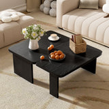 Modern Minimalist Coffee Table Set With Splicing Design